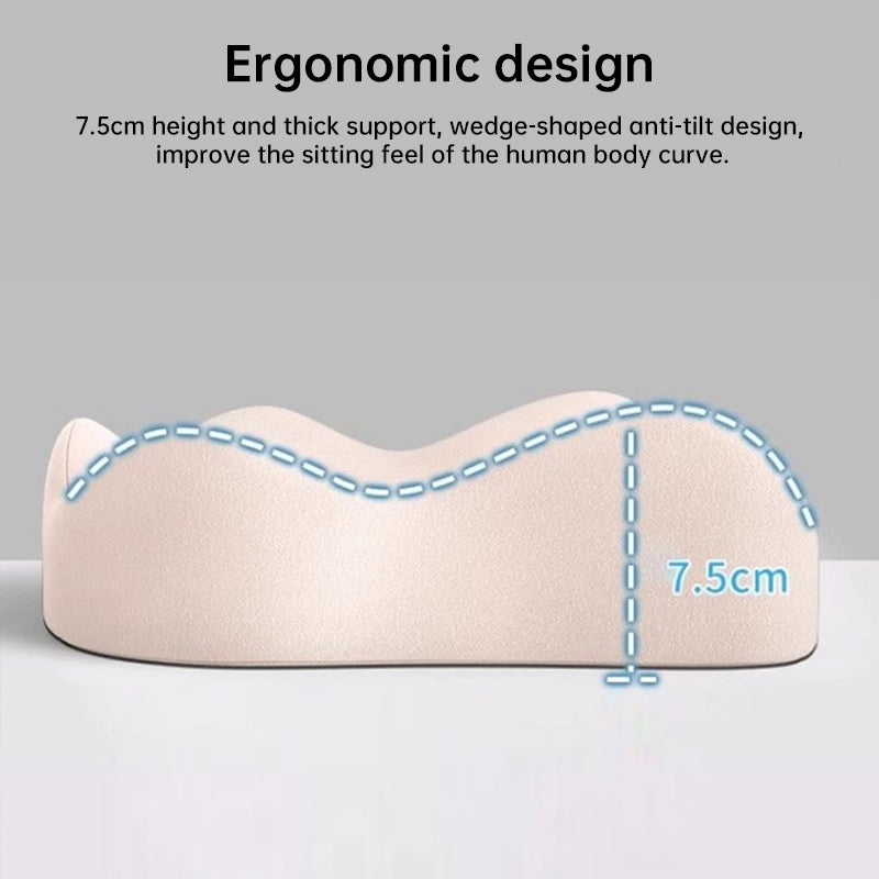 HexoSeat™ Memory Foam Car Cushion – Ergonomic Pain Relief for Back &amp; Coccyx