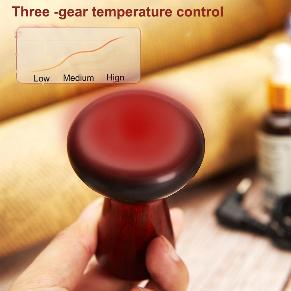 HexoGlow™ Hot Bian Stone Facial Massager