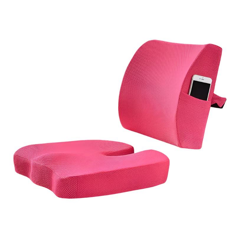 HexoSeat™ Ergonomic Back & Seat Cushion Set