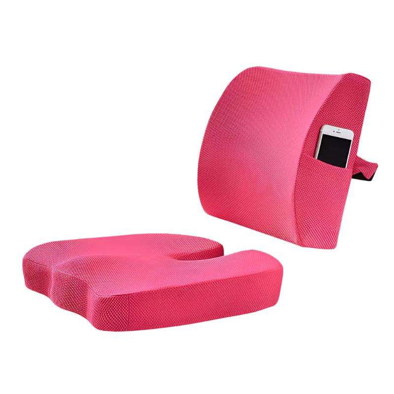 HexoSeat™ Ergonomic Back &amp; Seat Cushion Set