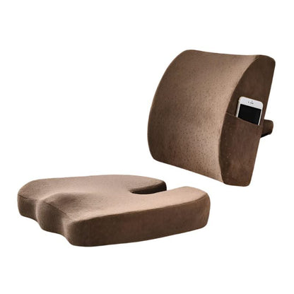 HexoSeat™ Ergonomic Back & Seat Cushion Set