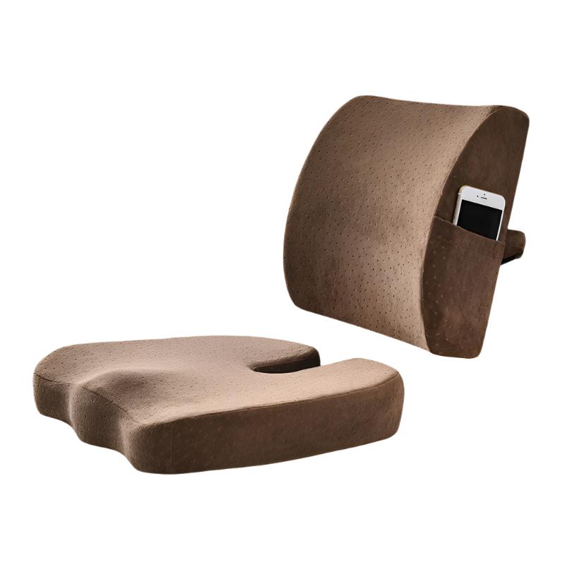 HexoSeat™ Ergonomic Back &amp; Seat Cushion Set