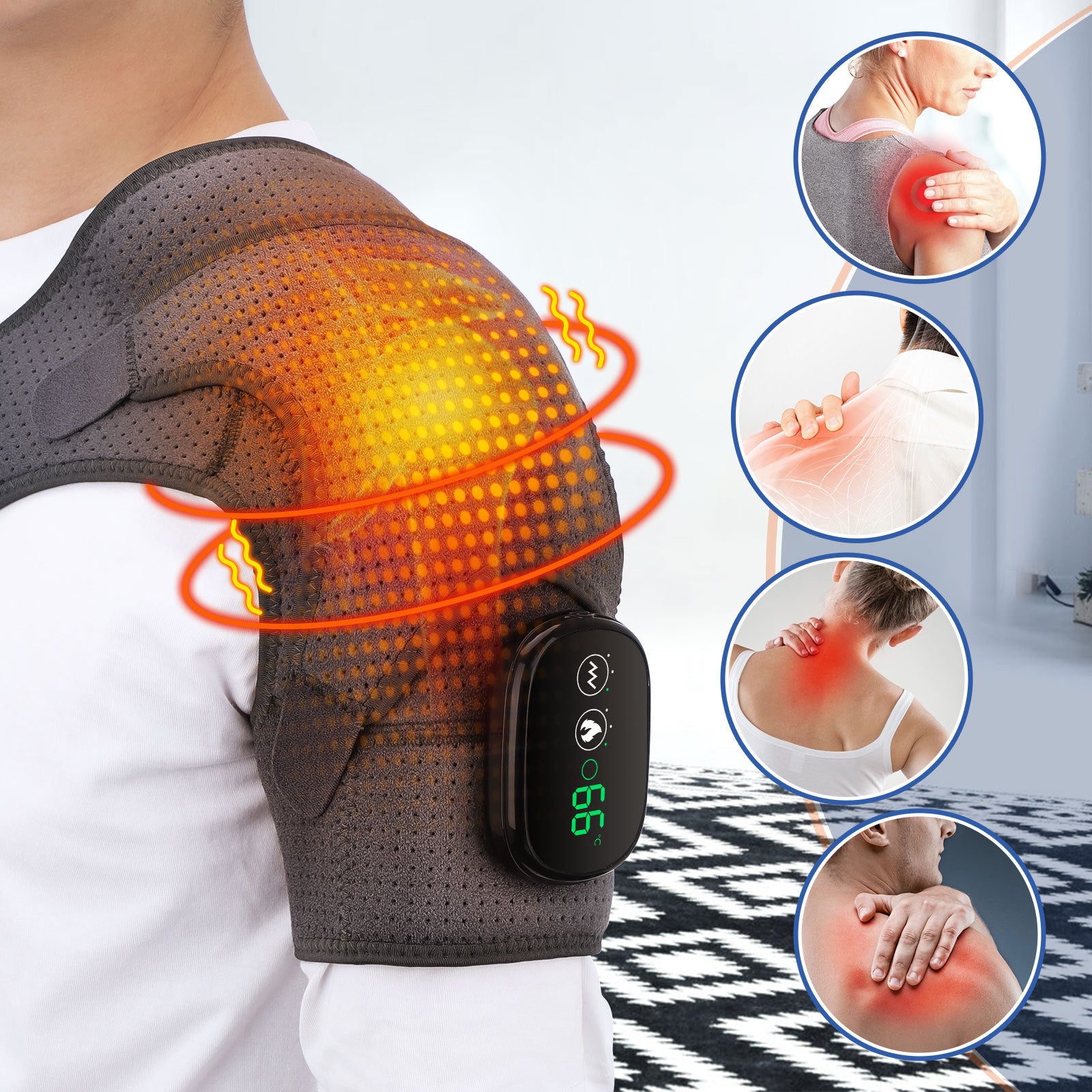 HexoShoulder™ Relief Pad for Shoulder Pain Therapy