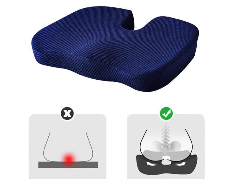 HexoSeat™ Ergonomic Back & Seat Cushion Set