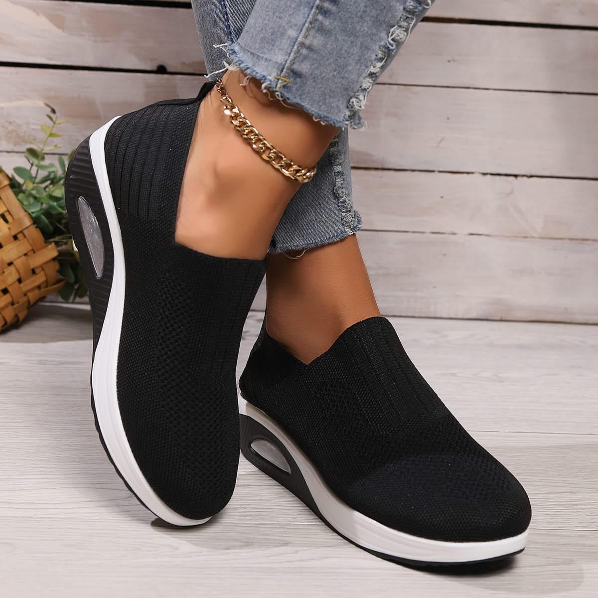 HexoComfy™ Orthopedic Mesh Sneakers for Women – Arch Support & Air Cushion for Foot Pain Relief