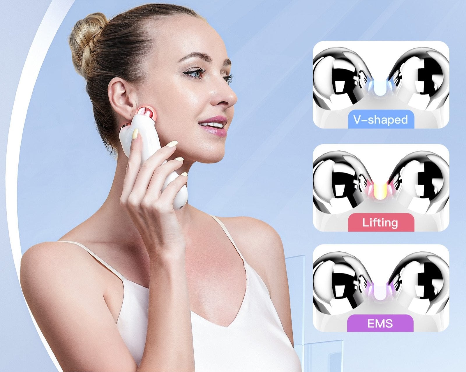 HexoSkin™ Face Slimming &amp; Lifting EMS Massager