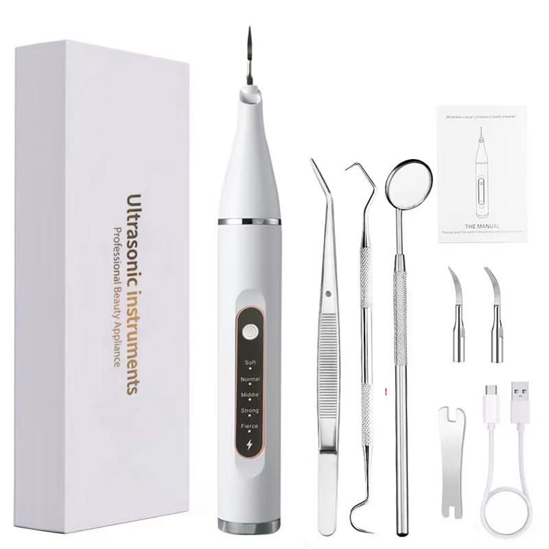 HexoSmile™ Ultrasonic Dental Cleaner for Tartar Removal & Teeth Whitening