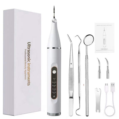 HexoSmile™ Ultrasonic Dental Cleaner for Tartar Removal & Teeth Whitening