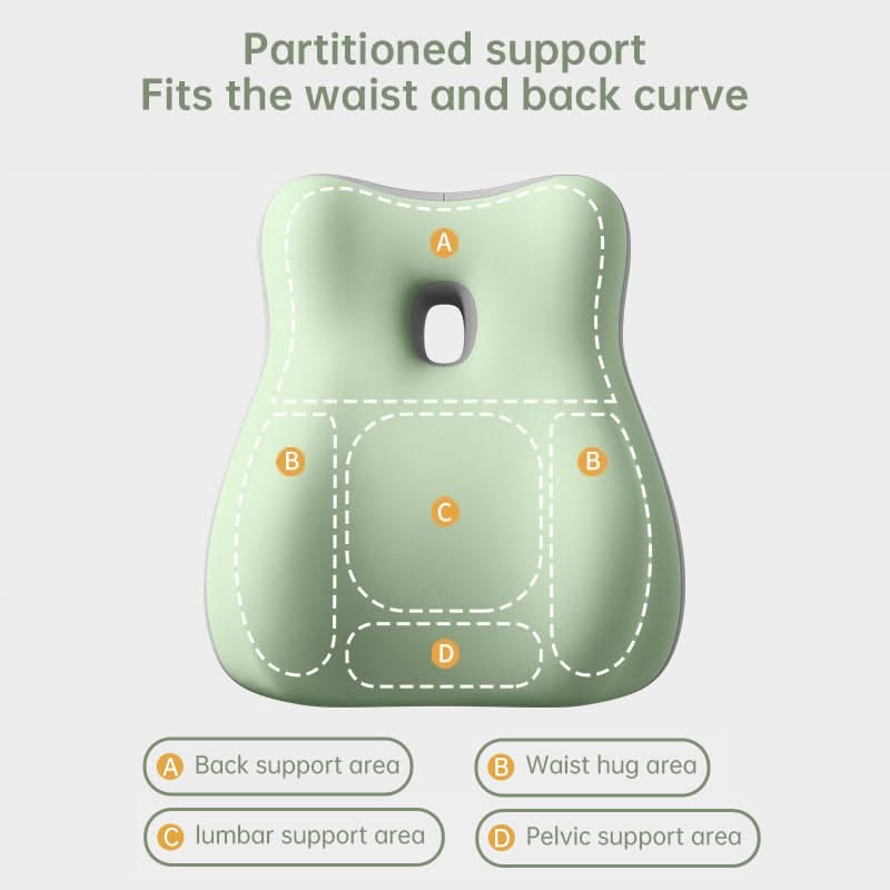 HexoRest™ Ergonomic Multipurpose Cushion for Butt, Pregnancy & Lumbar Support