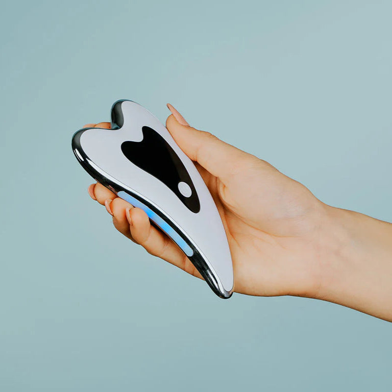 HexoSculpt™ – Microcurrent Facial Lift & Skin Toning Gua Sha Tool