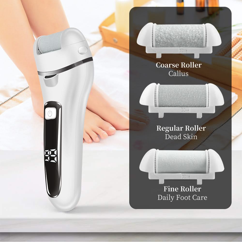 HexoSmooth™ Electric Foot Grinder & 10-in-1 Pedicure Set for Dead Skin & Callus Removal