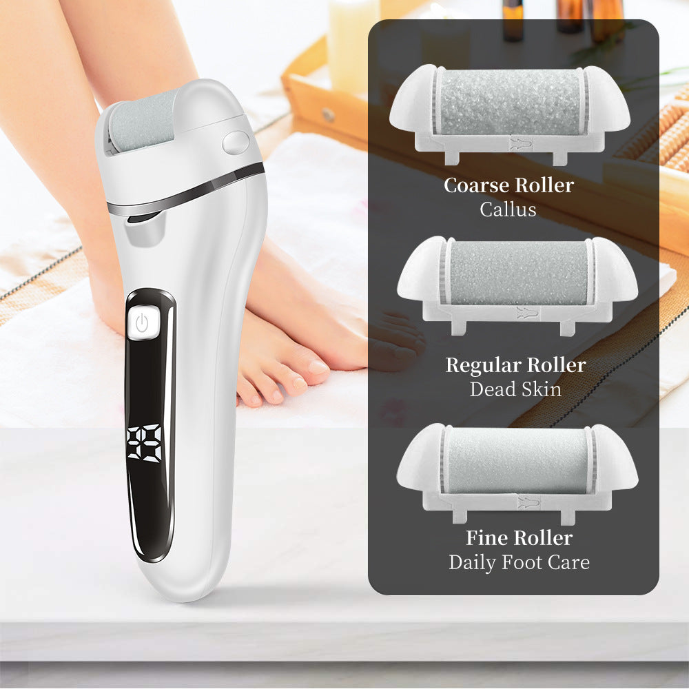 HexoSmooth™ Electric Foot Grinder &amp; 10-in-1 Pedicure Set for Dead Skin &amp; Callus Removal