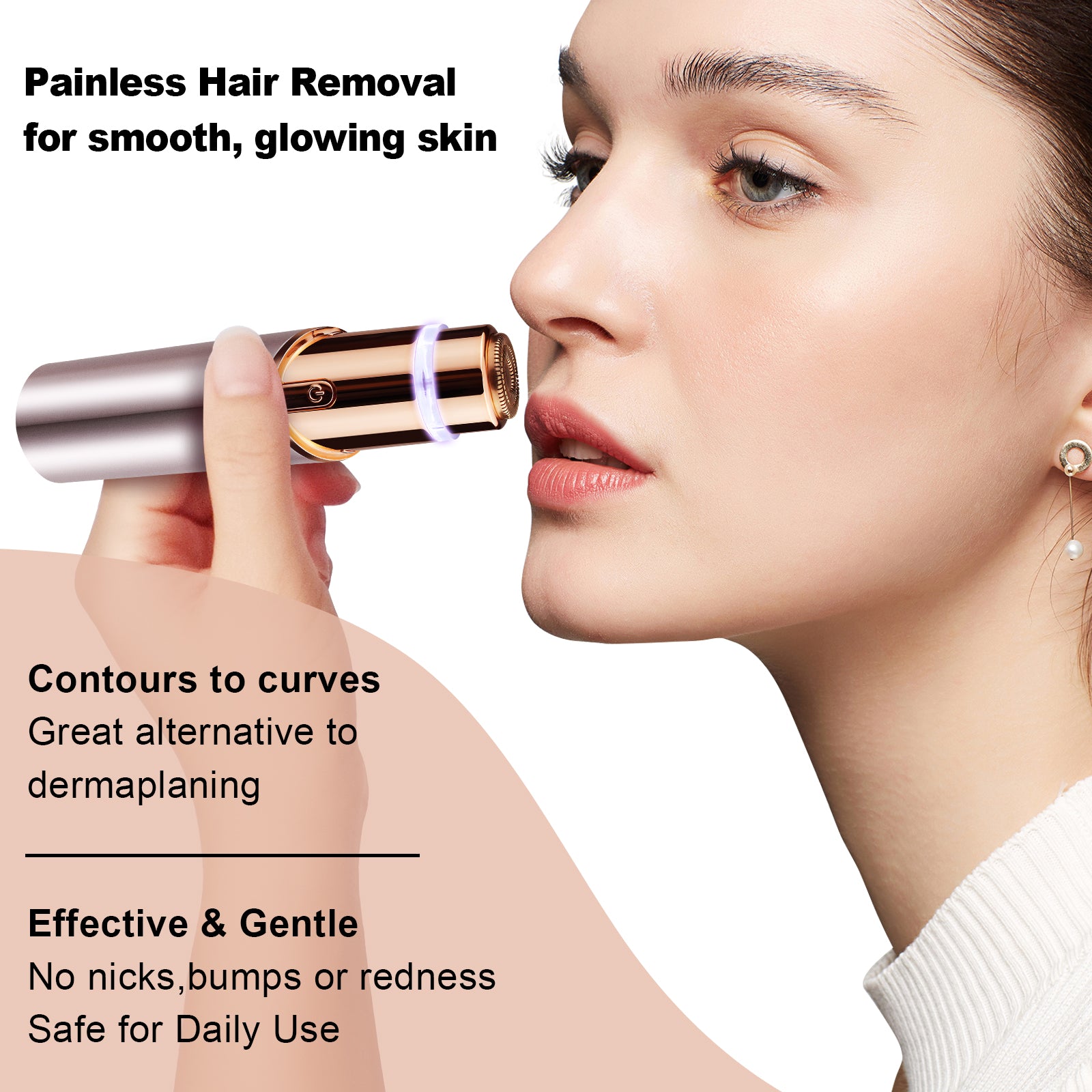 HexoGlow™ 2-in-1 Hair Remover