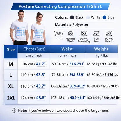 FitSculpt™ Men's Tee for Sleek Silhouette and Posture Support 5