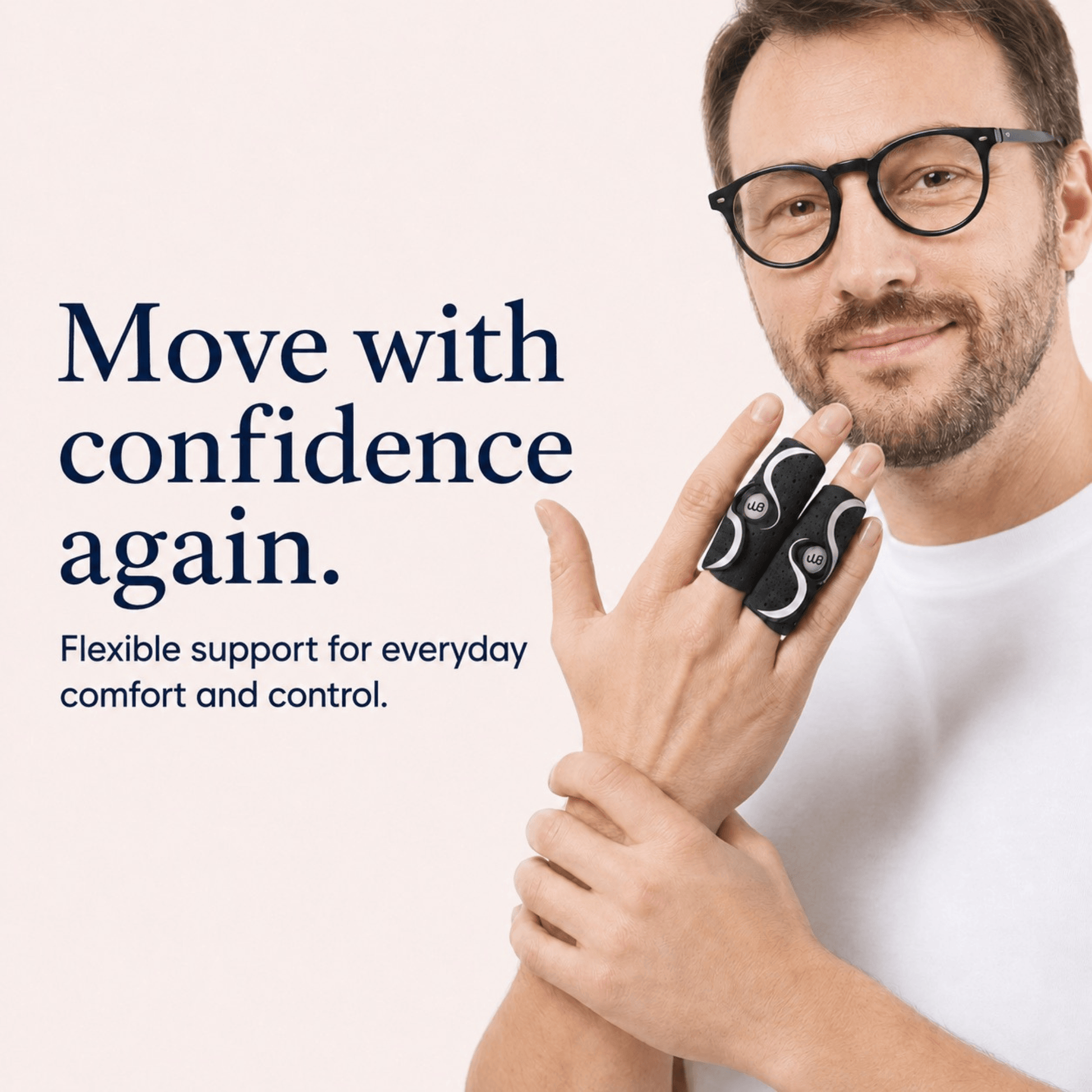 FlexiCare™ Finger Brace for Comfortable Support and Stability 1