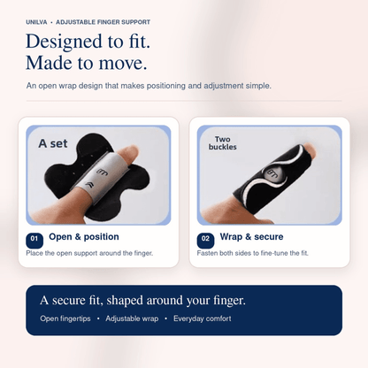 FlexiCare™ Finger Brace for Comfortable Support and Stability 4
