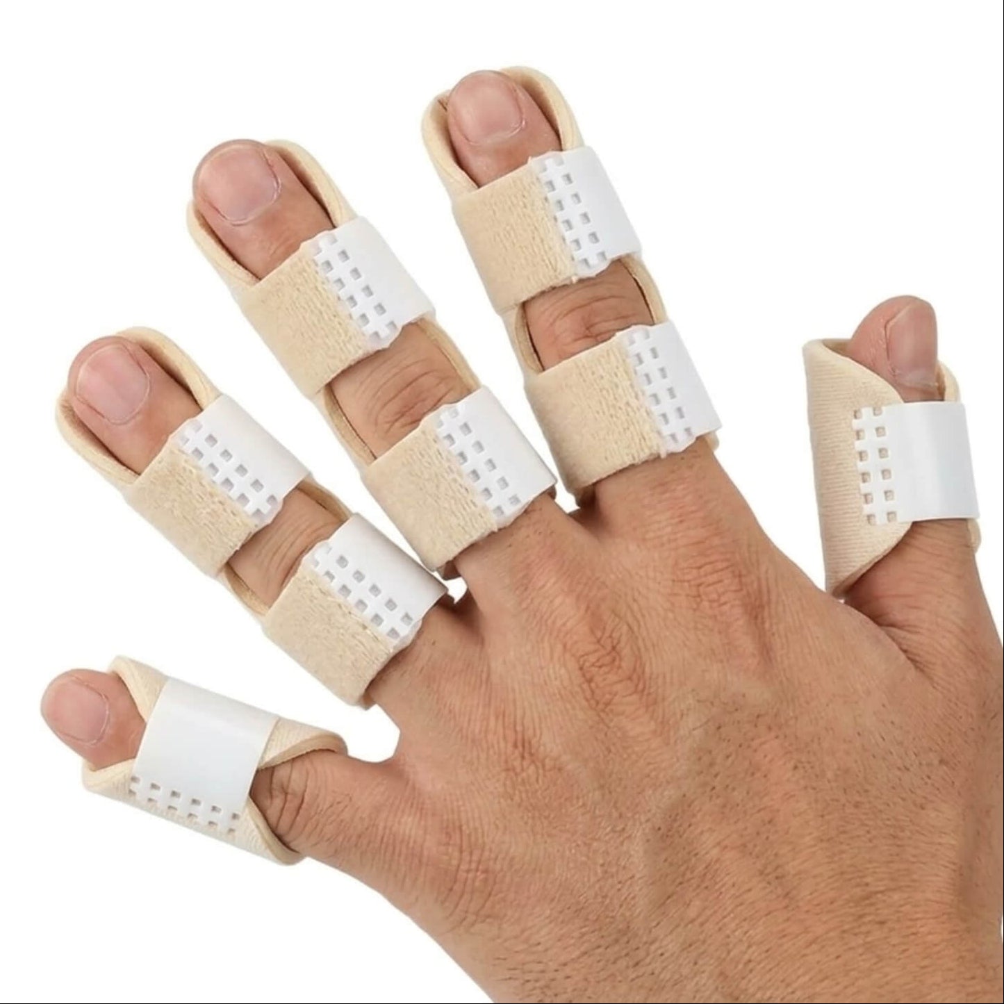FlexiGuard™ Adjustable Splint Set for Finger Stability and Comfort 8