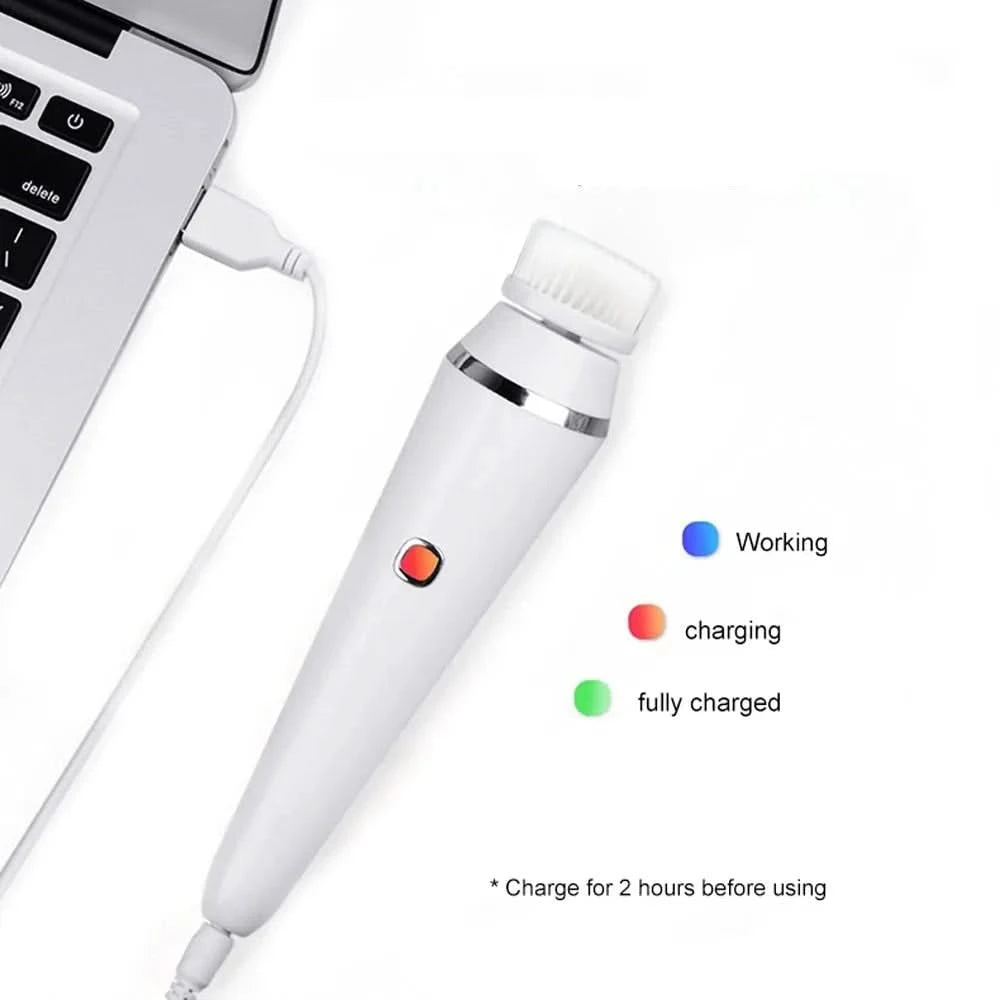 HexoSkin™ 4-in-1 Deep Cleansing Facial Brush