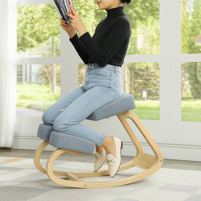 KneelWell™ Ergonomic Kneeling Chair for Natural Spine Support and Comfort 0