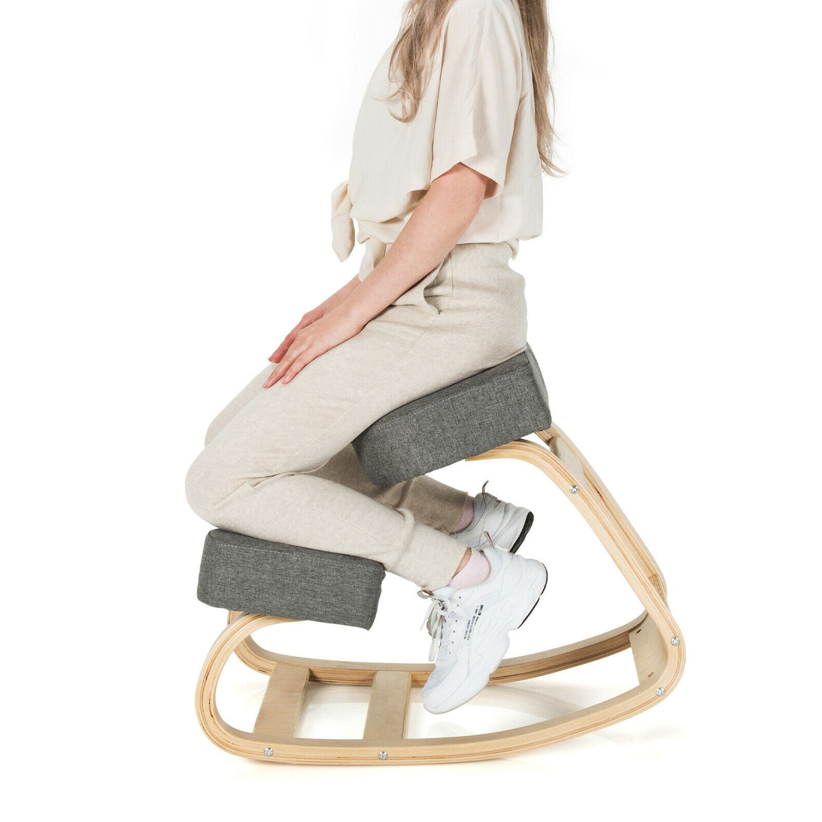 KneelWell™ Ergonomic Kneeling Chair for Natural Spine Support and Comfort 3