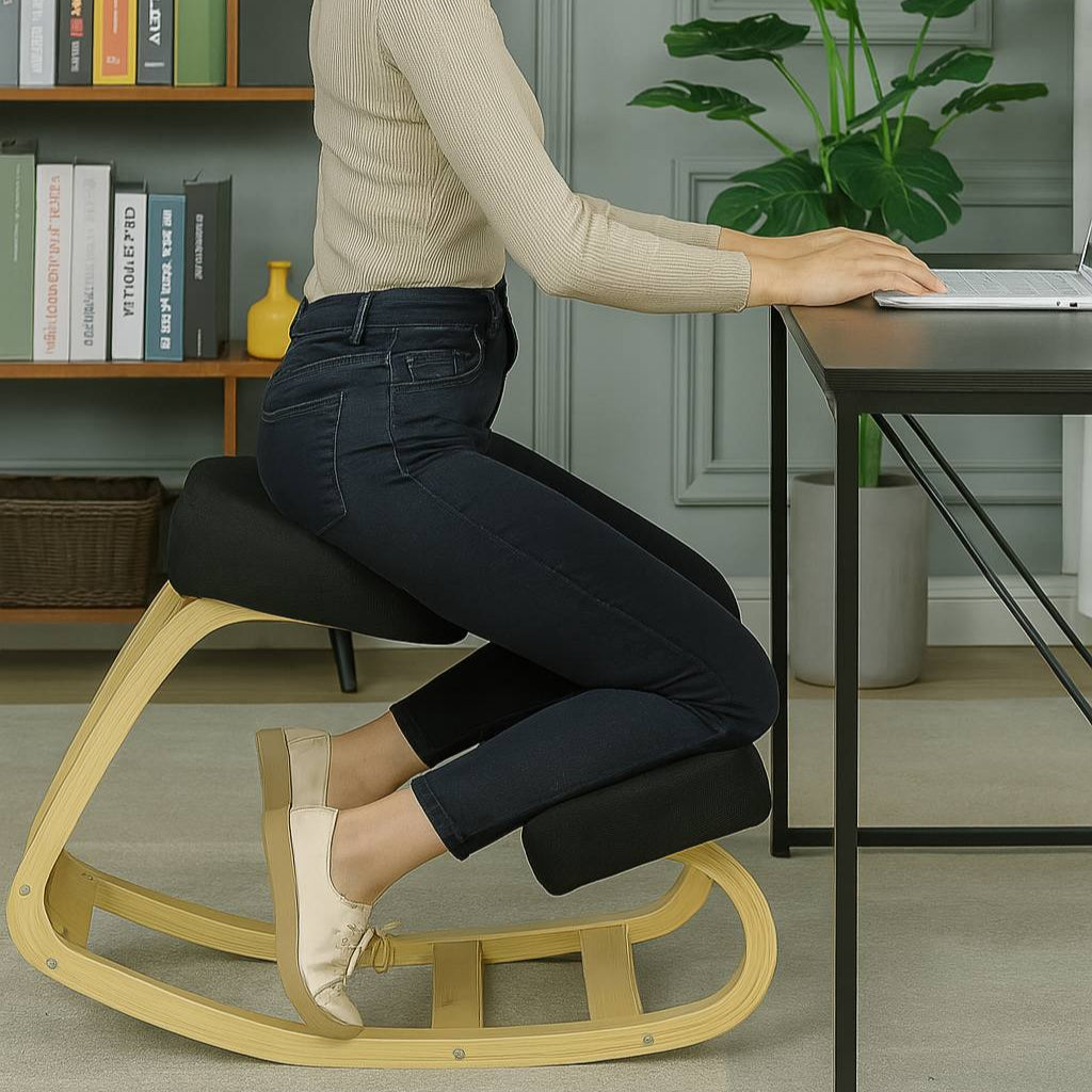 KneelWell™ Ergonomic Kneeling Chair for Natural Spine Support and Comfort 7
