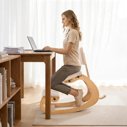 KneelWell™ Ergonomic Kneeling Chair for Ultimate Comfort and Posture Support 2