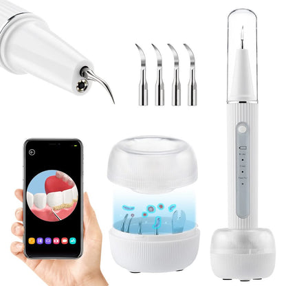 HexoTeeth™ Ultrasonic Tooth Cleaner with Camera