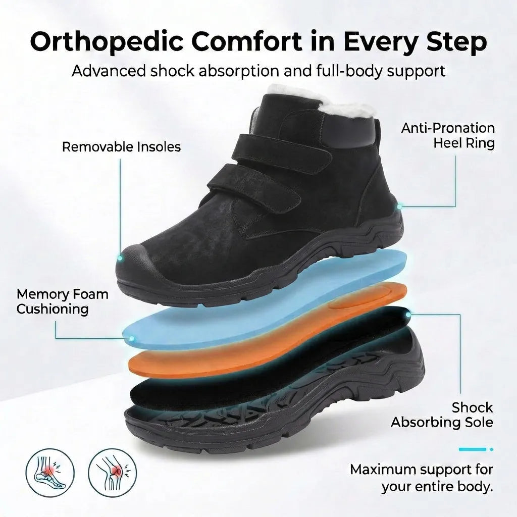 HexoComfy™ Women's Orthopedic Boots for Everyday Comfort 3