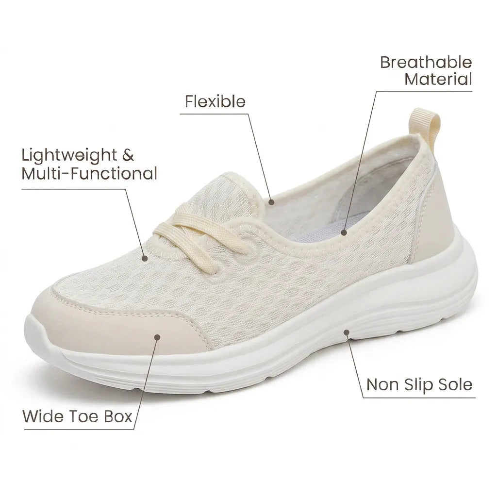 HexoComfy™ Women's Lightweight Slip-On Orthopedic Shoes 4