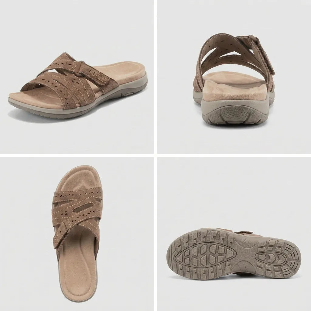 HexoComfy™ Women's Orthopedic Sandals for All-Day Comfort 1