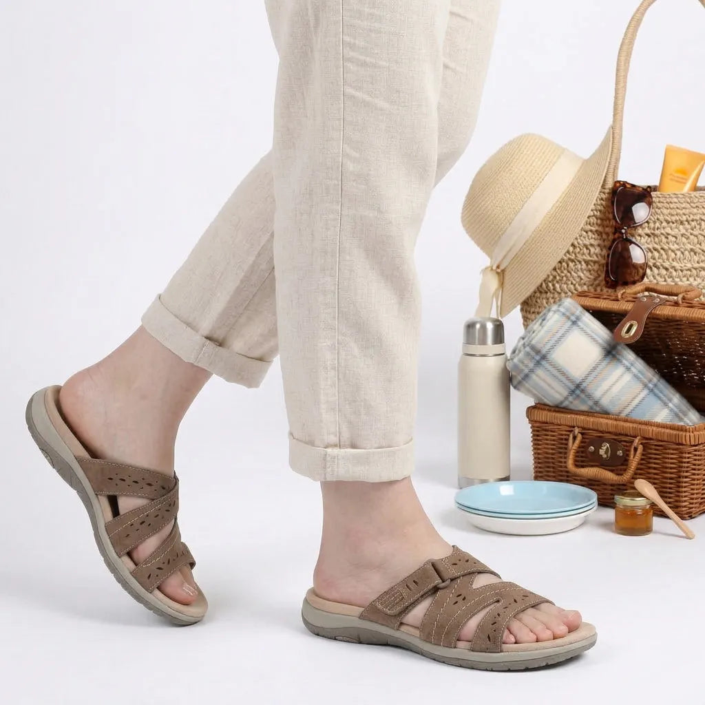 HexoComfy™ Women's Orthopedic Sandals for All-Day Comfort 3