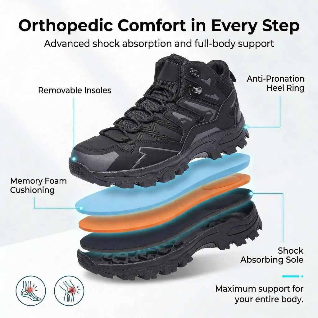 HexoComfy™ Women's Orthopedic Outdoor Shoes 2