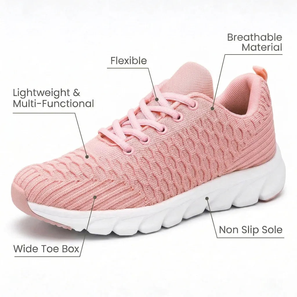 HexoComfy™ Women's Fusion-Knit Orthopedic Shoes 4