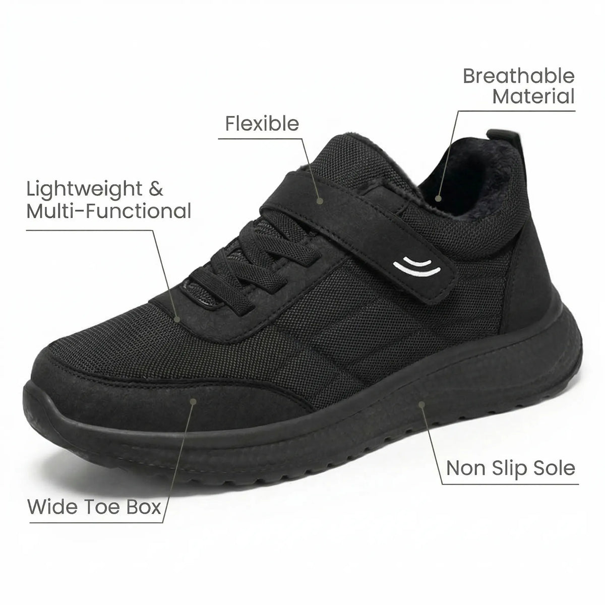HexoComfy™ Women's Hands-Free Orthopedic Shoes with Superb Arch Support 4