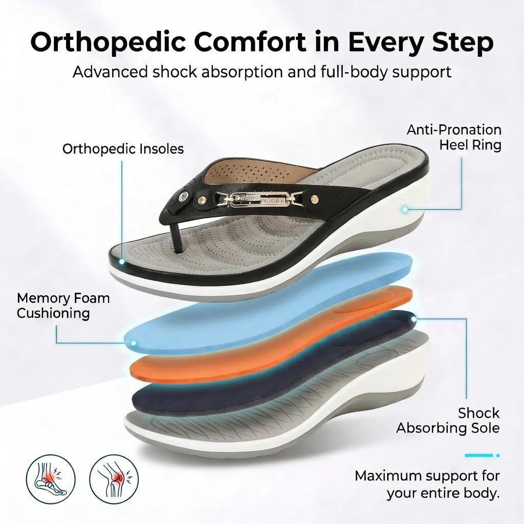 HexoComfy™ Women's Orthopedic Slippers 3