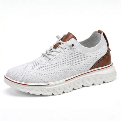 HexoComfy™ Women's Knit-Leather Orthopedic Shoes 0