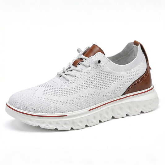 HexoComfy™ Women's Knit-Leather Orthopedic Shoes 0