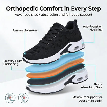 HexoComfy™ Women's Orthopedic Shoes for Versatile Everyday Wear 4