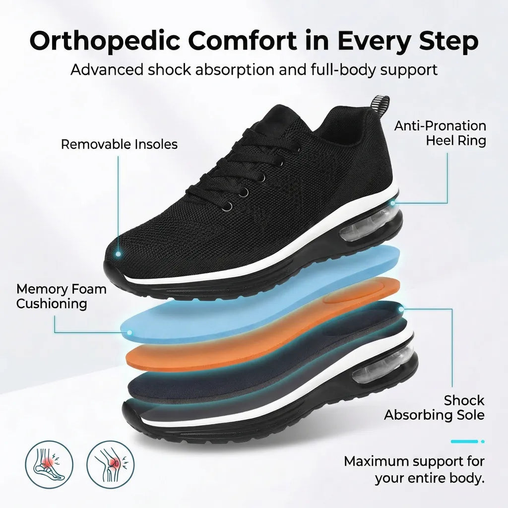 HexoComfy™ Women's Orthopedic Shoes with Wide Toe Box & Arch Support 3