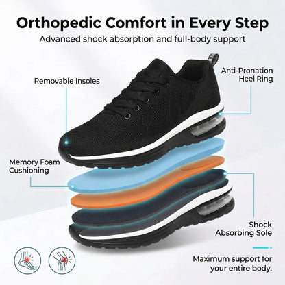 HexoComfy™ Women's Orthopedic Shoes with Wide Toe Box & Arch Support 3