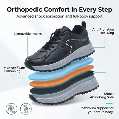 HexoComfy™ Women's Orthopedic Shoes with Arch Support & Cushioned Footbed 2