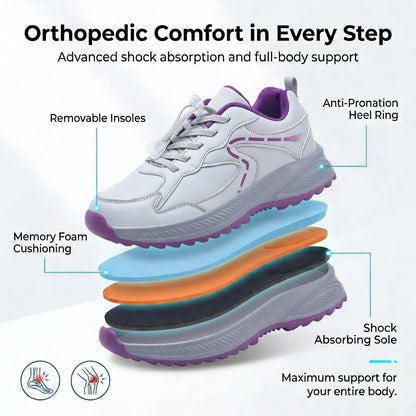 HexoComfy™ Women's Orthopedic Shoes with Arch Support & Cushioned Footbed 8