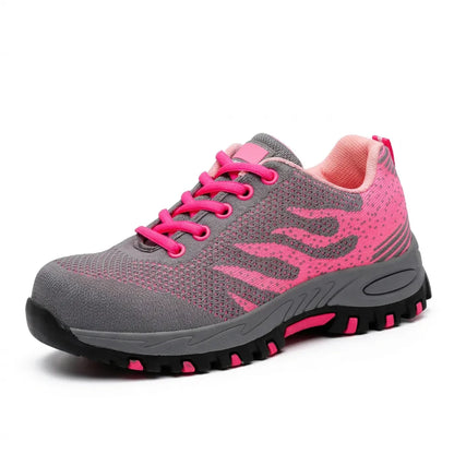 HexoComfy™ Women's Steel Toe Orthopedic Shoes with Slip-Resistant Outsole 0
