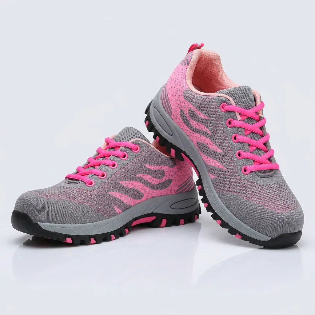 HexoComfy™ Women's Steel Toe Orthopedic Shoes with Slip-Resistant Outsole 5