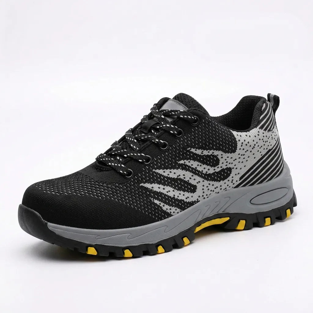 HexoComfy™ Women's Steel Toe Orthopedic Shoes with Slip-Resistant Outsole 6