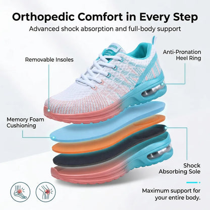 HexoComfy™ Women's Lightweight Orthopedic Shoes with Breathable Upper 8