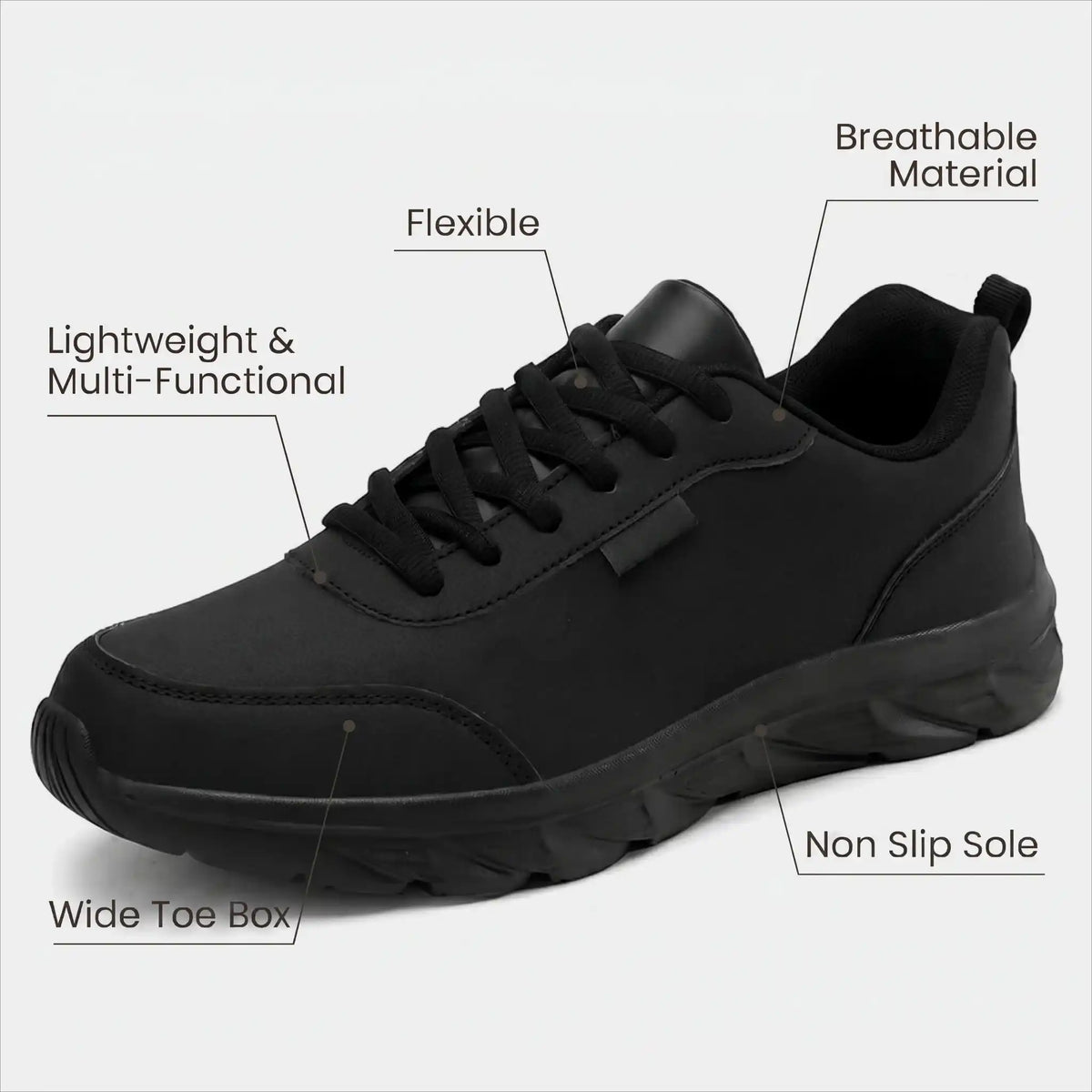 HexoComfy™ Women's Hands-Free Orthopedic Shoes with Easy Step-In Design 2