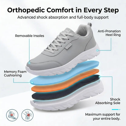 HexoComfy™ Women's Hands-Free Orthopedic Shoes with Easy Step-In Design 8