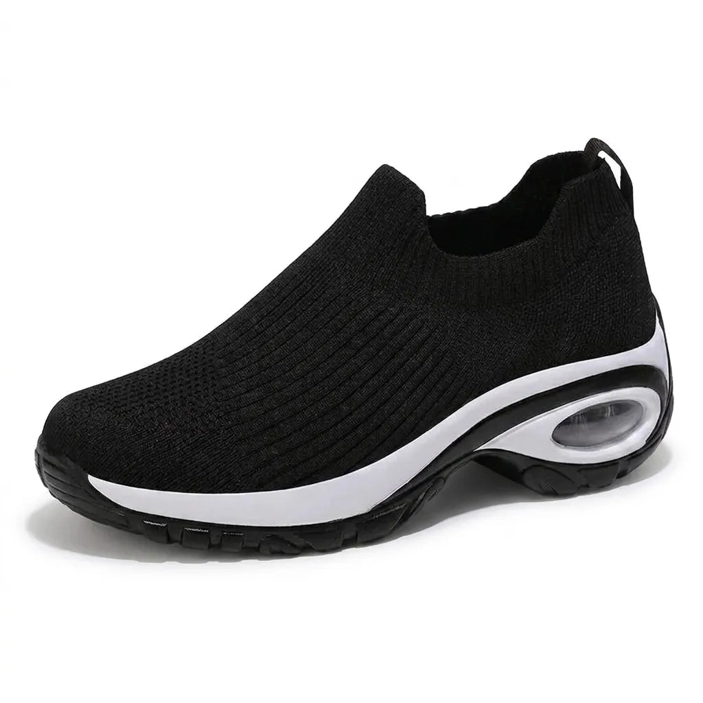 HexoComfy™ Women's Orthopedic Slip-On Shoes with Stretch Knit Collar 0
