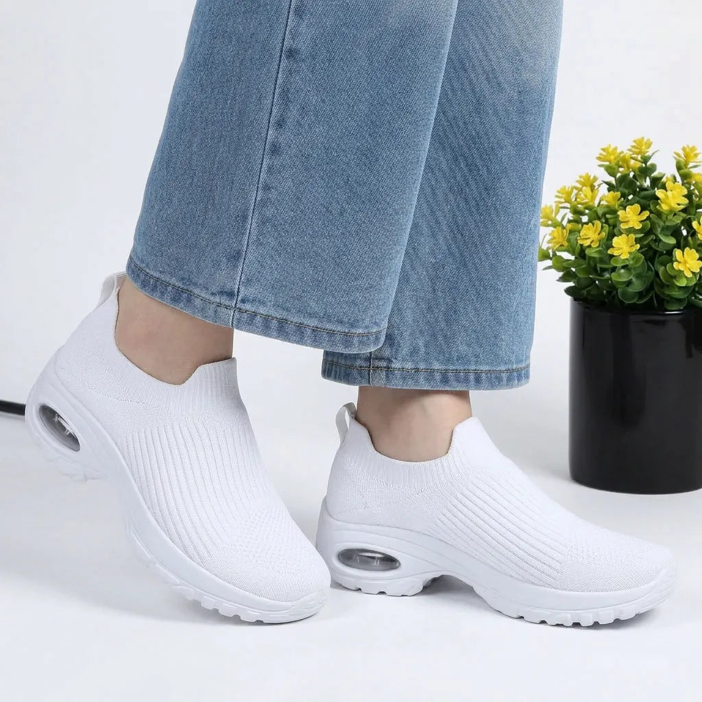 HexoComfy™ Women's Orthopedic Slip-On Shoes with Stretch Knit Collar 7